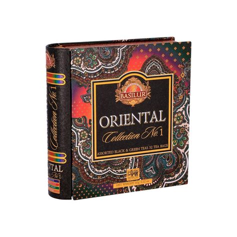 Libro Oriental Te Con Sabores 32 Bolsitas - Basilur-1