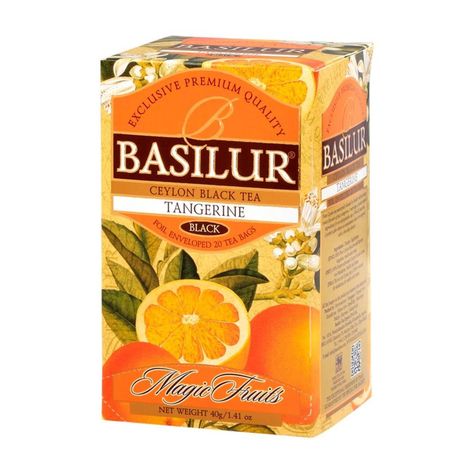 Te Frutas Mandarina Frutas Bolsitas - Basilur-1