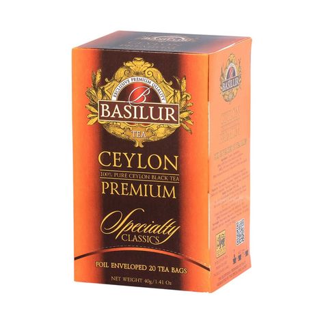 Te Classic Ceylon Orange Pekoe 25 Bolsitas - Basilur-0