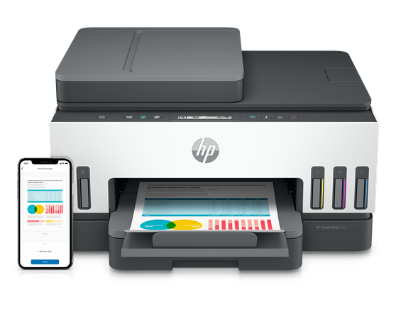 Impresora Multifunción HP Smart Tank 750-1