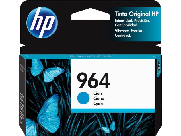 Cartucho de tinta HP 964 cian original-0
