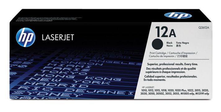 Tóner HP 12A Negro Laserjet Original-0