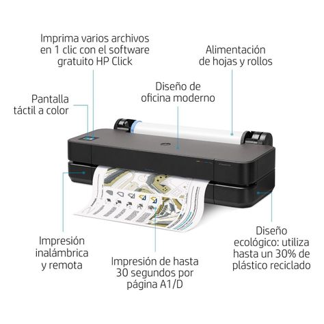 Plotter HP DesignJet T250 24-in Printer-3