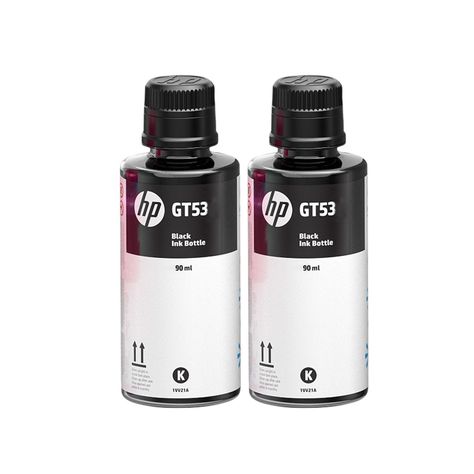 Pack Tintas HP Botella GT53 Negra 2 unidades-0