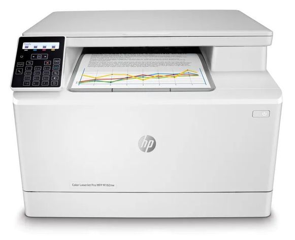 Impresora Multifuncional HP Color LaserJet Pro MFP M182nw-0