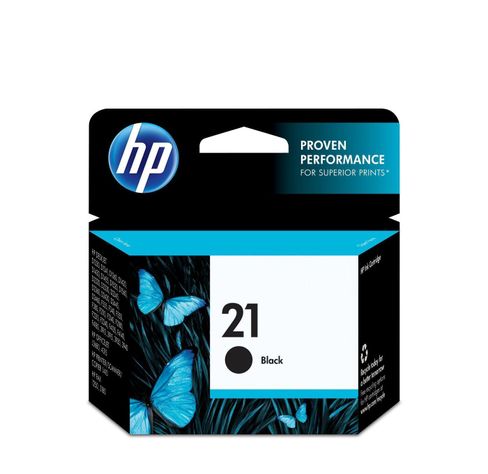 Cartucho de tinta HP 21 negra Original-0