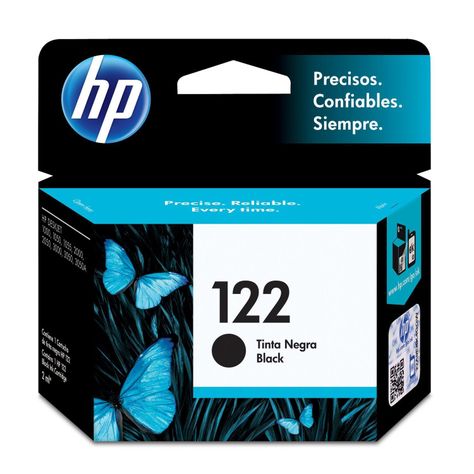 Cartucho de tinta HP 122 negra Original-0