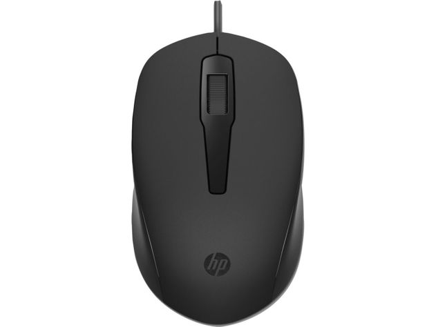 Mouse HP 150 alámbrico, Negro-0