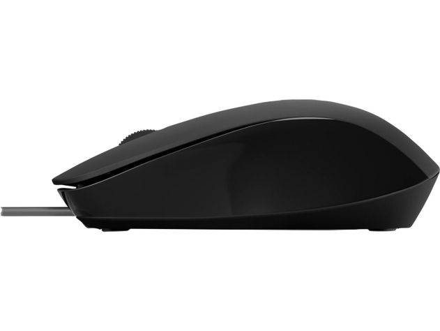 Mouse HP 150 alámbrico, Negro-3