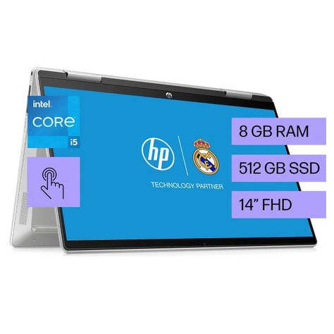 Notebook HP 2 en 1 Pavilion 14-ek1012la I5 8GB RAM 512GB SSD-1