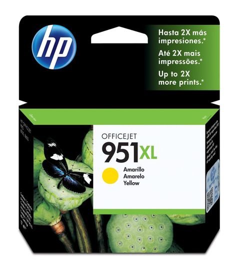 Cartucho de tinta HP 951XL Amarillo Original-0