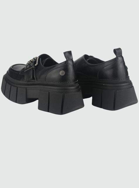 Mocasin Chalada Mujer Bresh-1 Negro Casual-5