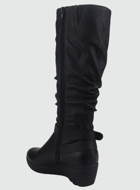 Bota Chalada Mujer Tanda-200 Negro Casual-3