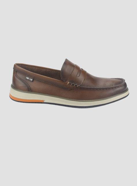Zapato Ferracini Hombre 6988 Café Casual-0