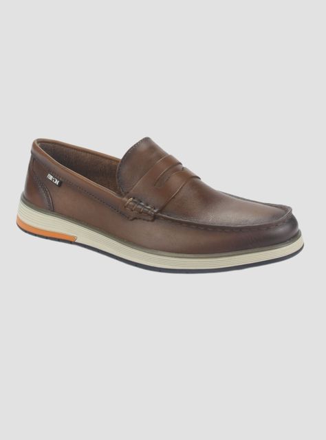 Zapato Ferracini Hombre 6988 Café Casual-2