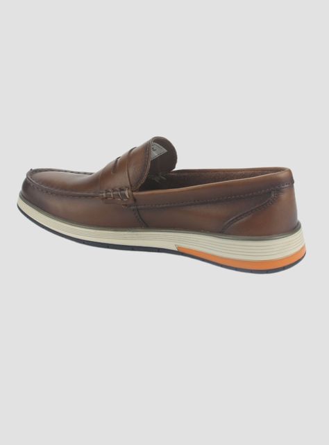 Zapato Ferracini Hombre 6988 Café Casual-3