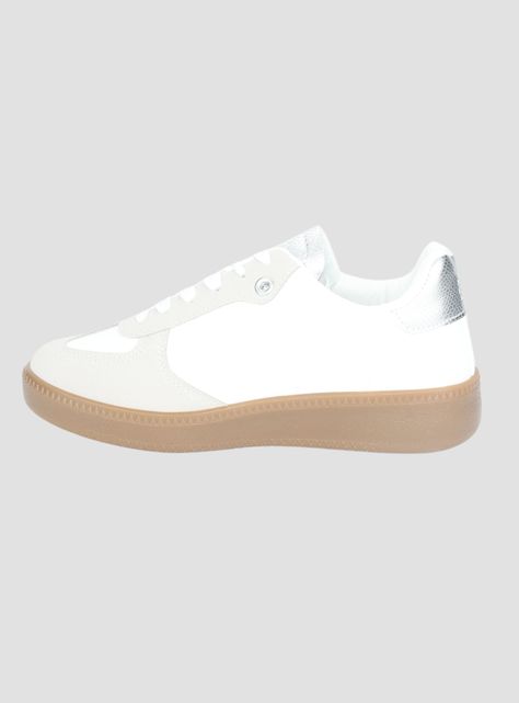 Zapatilla Chalada Mujer Antu-2 Blanco Plata Urbano-1