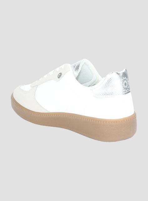 Zapatilla Chalada Mujer Antu-2 Blanco Plata Urbano-3