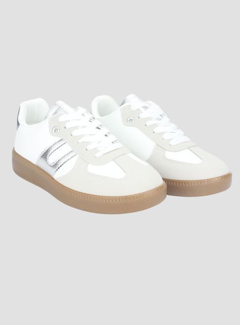 Zapatilla Chalada Mujer Antu-2 Blanco Plata Urbano-4