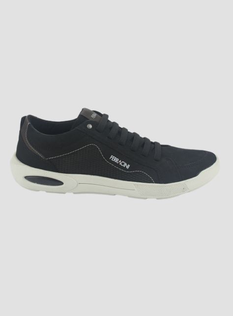 Zapatilla Ferracini Hombre 2269 Negro Casual-0