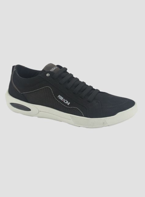 Zapatilla Ferracini Hombre 2269 Negro Casual-2