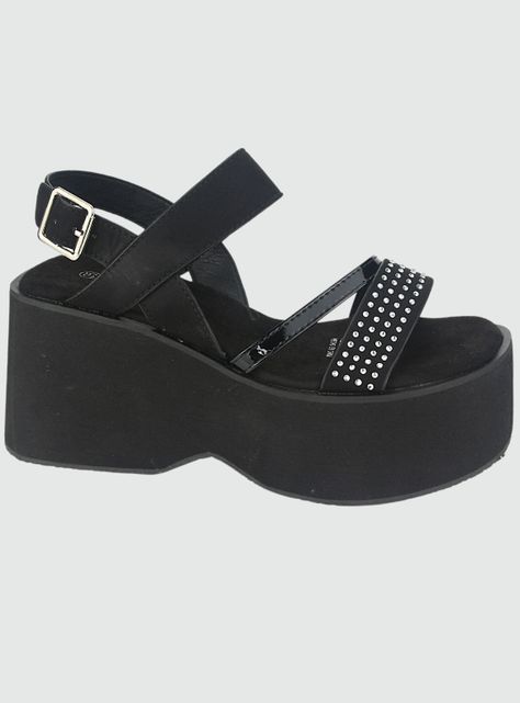 Sandalia Chalada Mujer Verena-6 Negro Casual-0