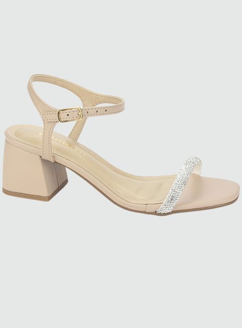 Sandalia Via Marte Mujer 23-9707 Creme Casual-0