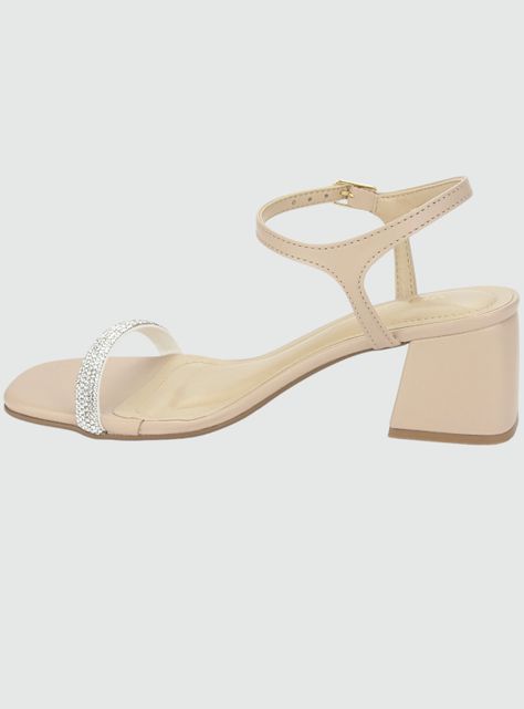 Sandalia Via Marte Mujer 23-9707 Creme Casual-1