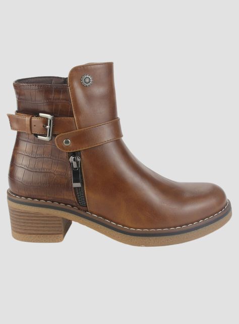 Botin Chalada Mujer Brike-1 Tostado Casual-0