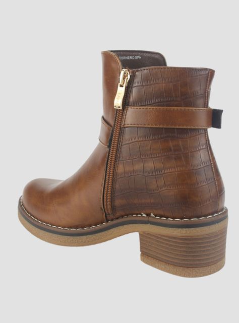 Botin Chalada Mujer Brike-1 Tostado Casual-3