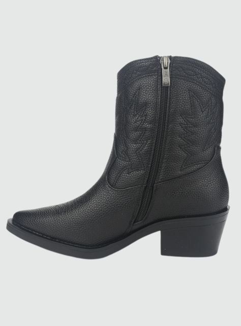 Botin Chalada Mujer Westtop-1 Negro Moda-1
