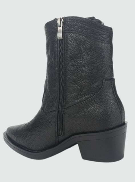 Botin Chalada Mujer Westtop-1 Negro Moda-3