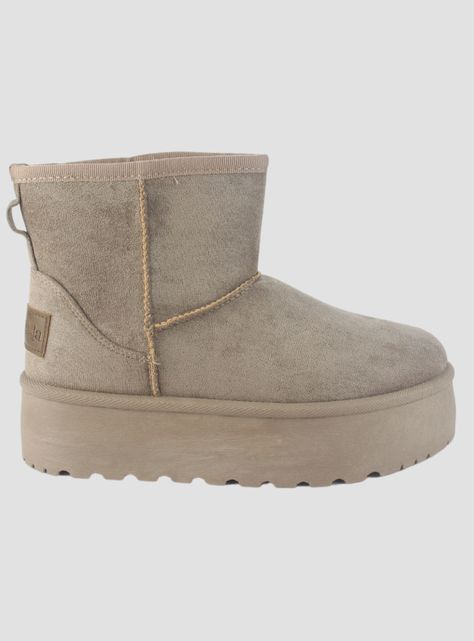 Pantufla Chalada Mujer Pinguih-2 Taupe Casual-0