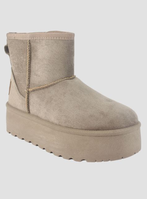 Pantufla Chalada Mujer Pinguih-2 Taupe Casual-2