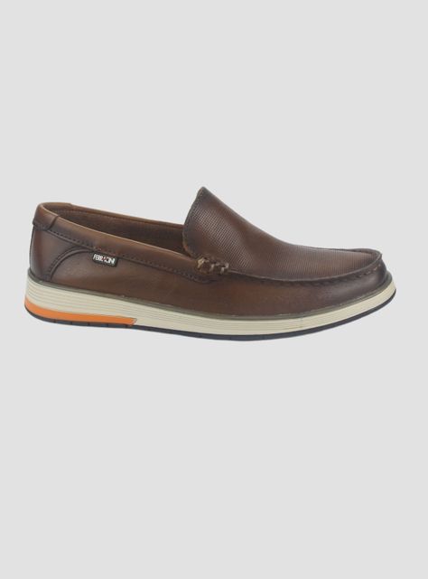 Zapato Ferracini Hombre 6989 Café Casual-0