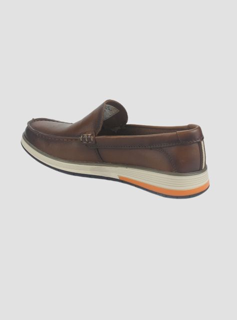 Zapato Ferracini Hombre 6989 Café Casual-3