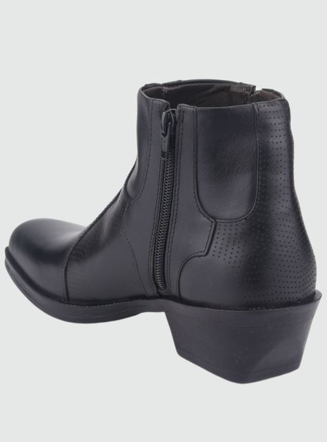 Botin Ferracini Hombre 9015 New Country Negro Casual-2