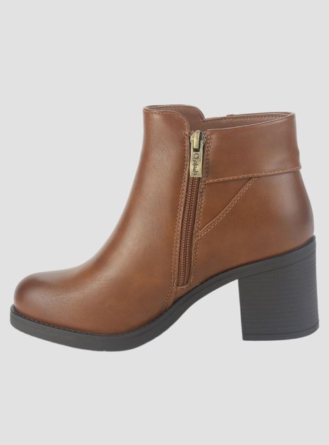 Botin Chalada Mujer Prata-3 Tostado Casual-1