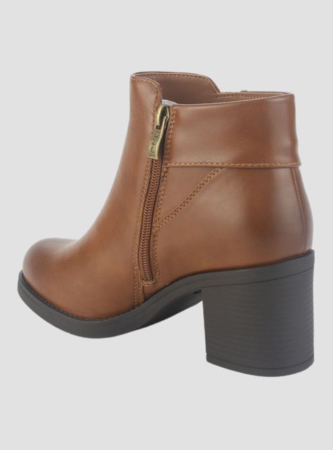 Botin Chalada Mujer Prata-3 Tostado Casual-3