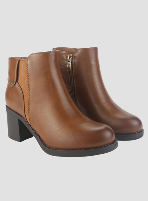Botin Chalada Mujer Prata-3 Tostado Casual-4