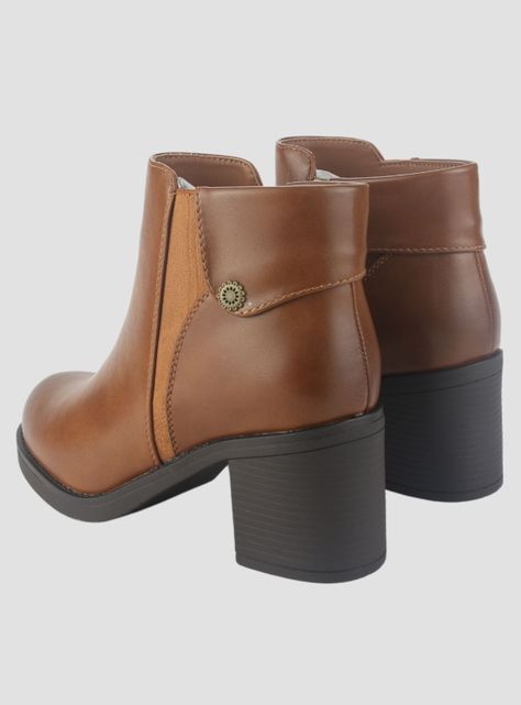 Botin Chalada Mujer Prata-3 Tostado Casual-5