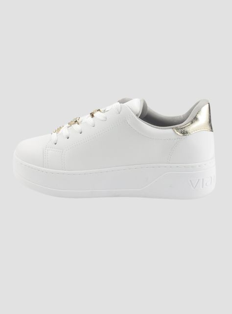Zapatilla Via Marte Mujer 023-002-01 Blanco Casual-2