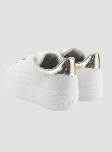 Zapatilla Via Marte Mujer 023-002-01 Blanco Casual-7
