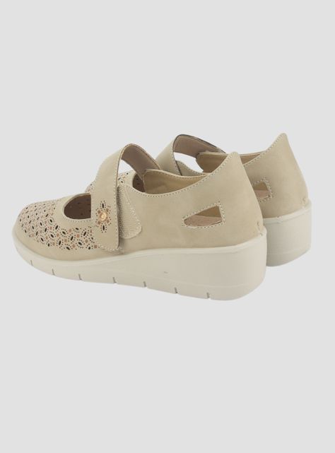Zapato Chalada Mujer Cona-1 Beige Casual-4