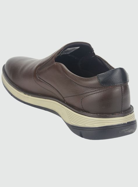 Zapato Ferracini Hombre 5545 Fluence Café Oscuro Casual-3