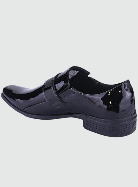 Zapato Ferracini Hombre 4373 Frankfurt Negro Charol Casual-1