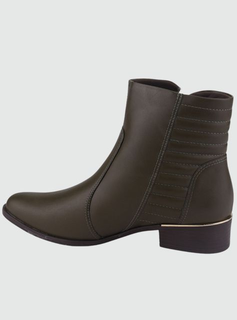 Botin Ramarim Mujer 2253102 Verde Casual-1