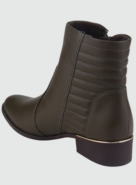 Botin Ramarim Mujer 2253102 Verde Casual-3