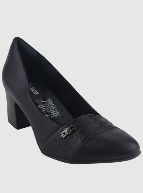 Zapato Comfortflex Mujer 2254302 Negro Casual-2