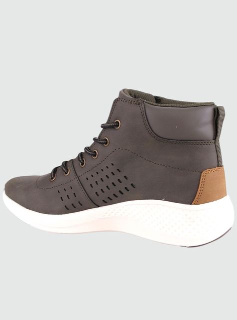 Botin Funway Mujer Iguana-1 Oliva Casual-1